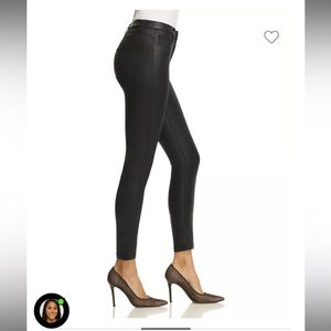 Franky Coated Leather-Effect Jeans the Kooples size 27